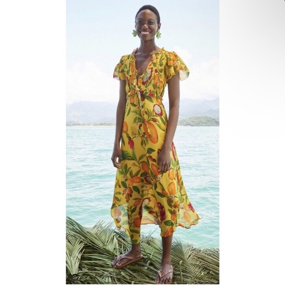 Farm Rio Fruit Lovers Maxi Dress - Picture 1 of 14